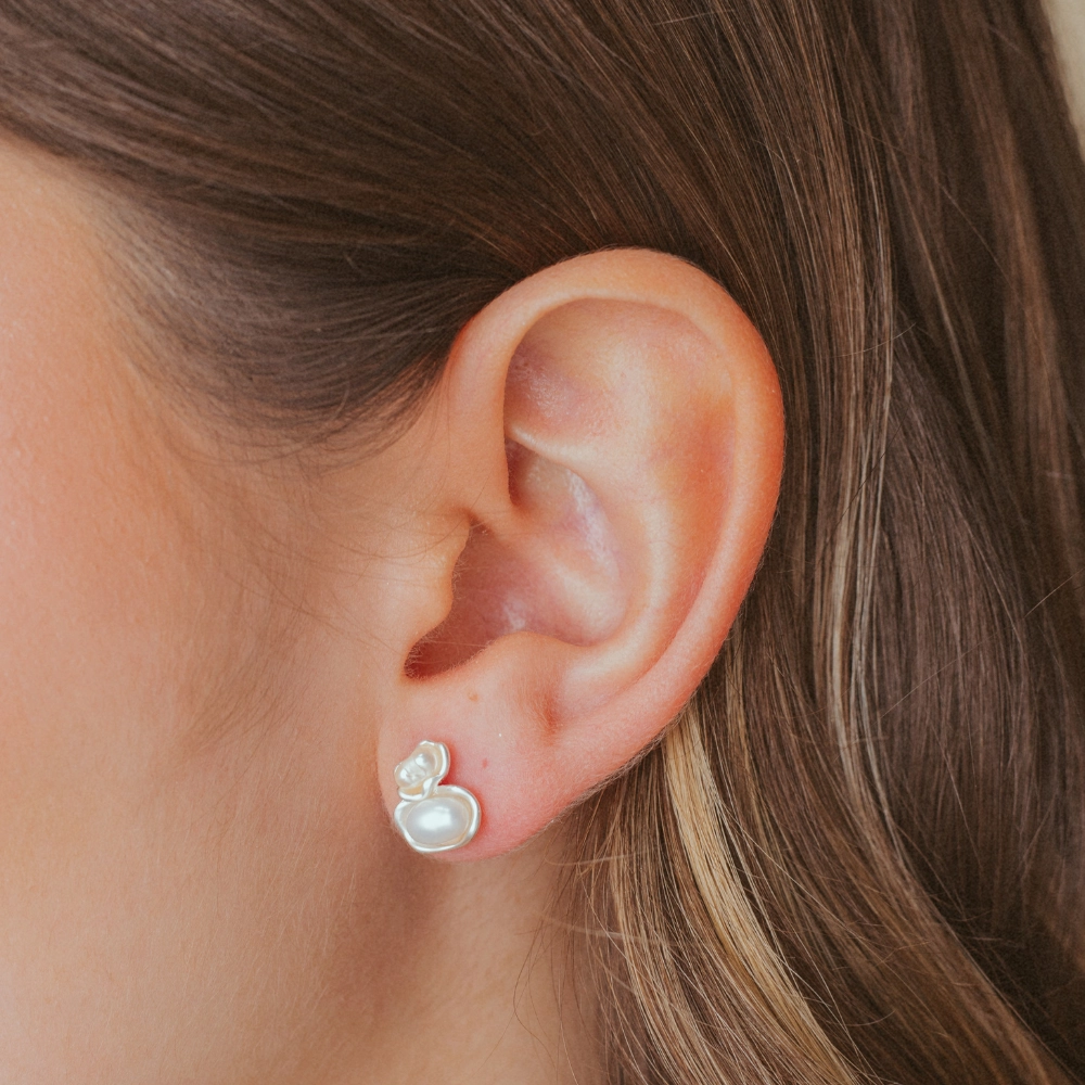 Topos Perla Del Mar Plateados - Imagen 2